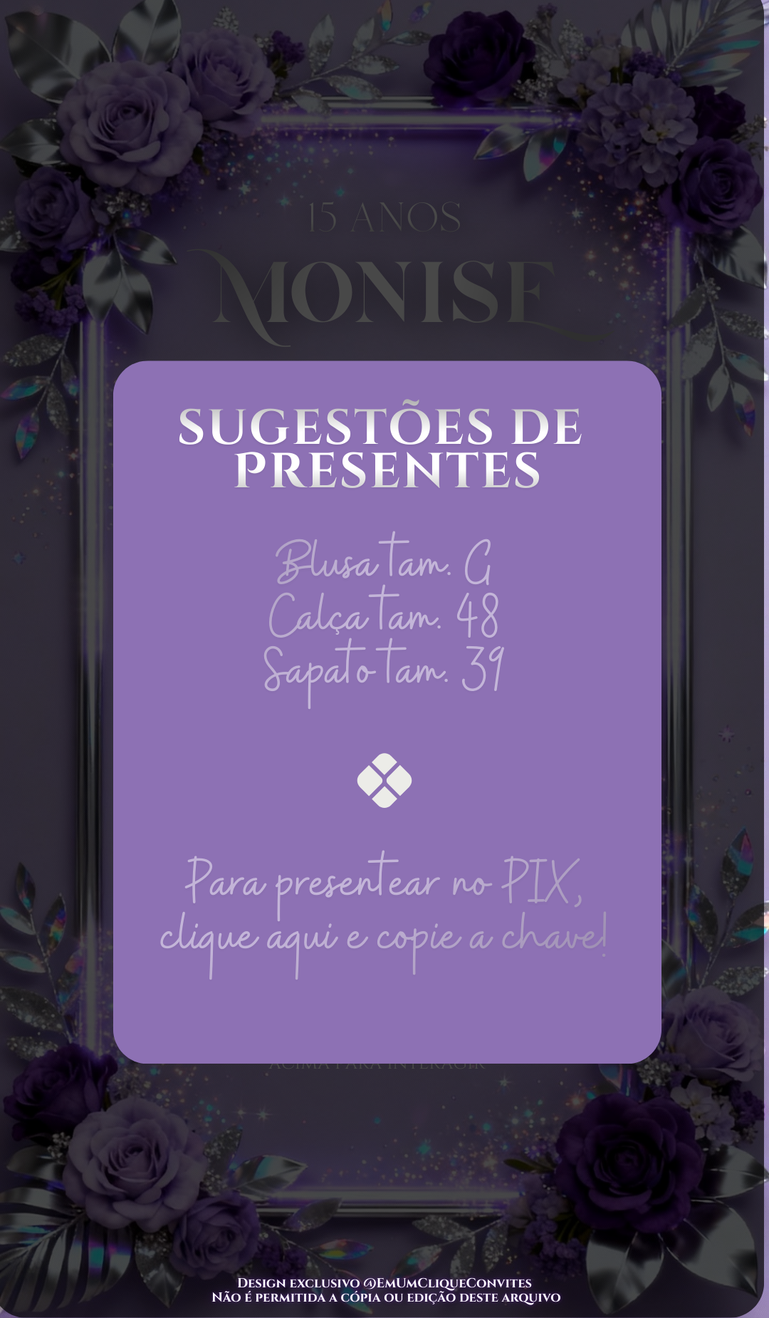 Sugestões de presente
