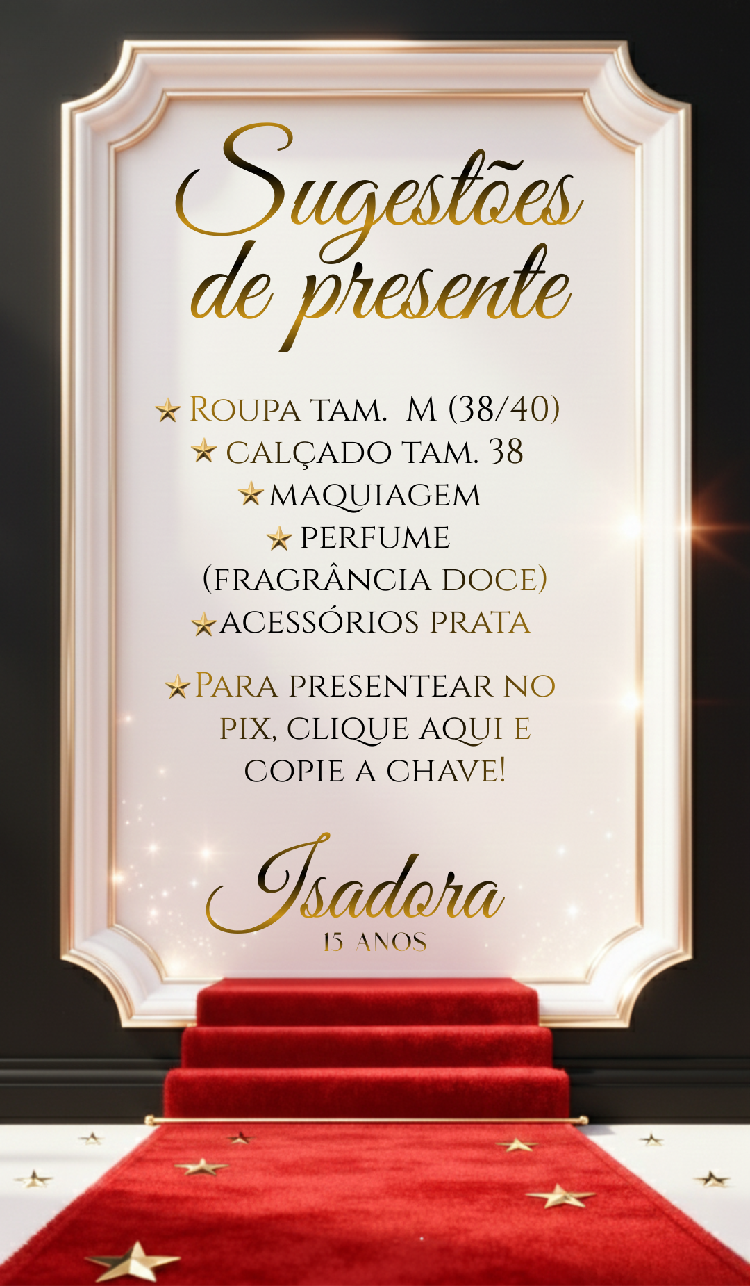 Sugestões de presente