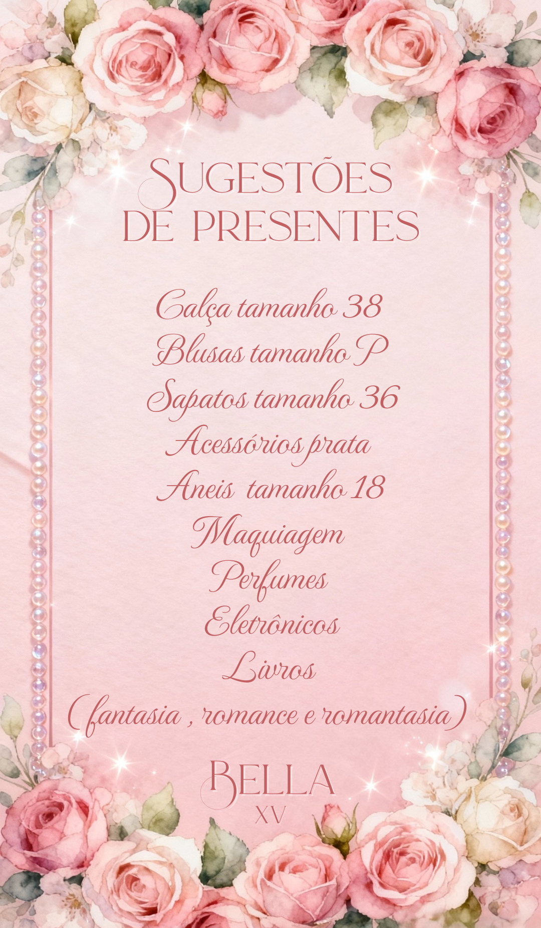 Sugestões de presente