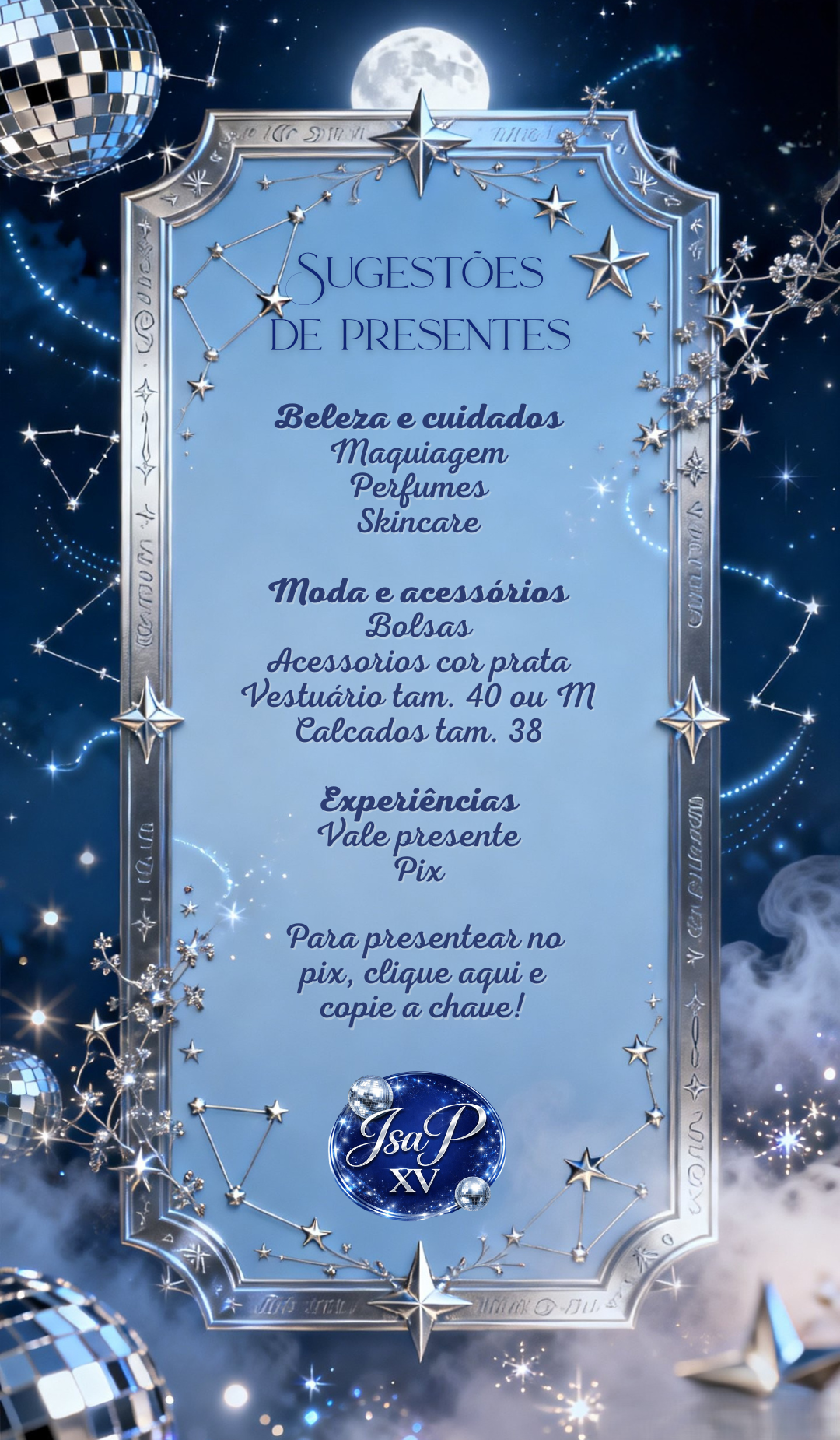 Sugestões de presente