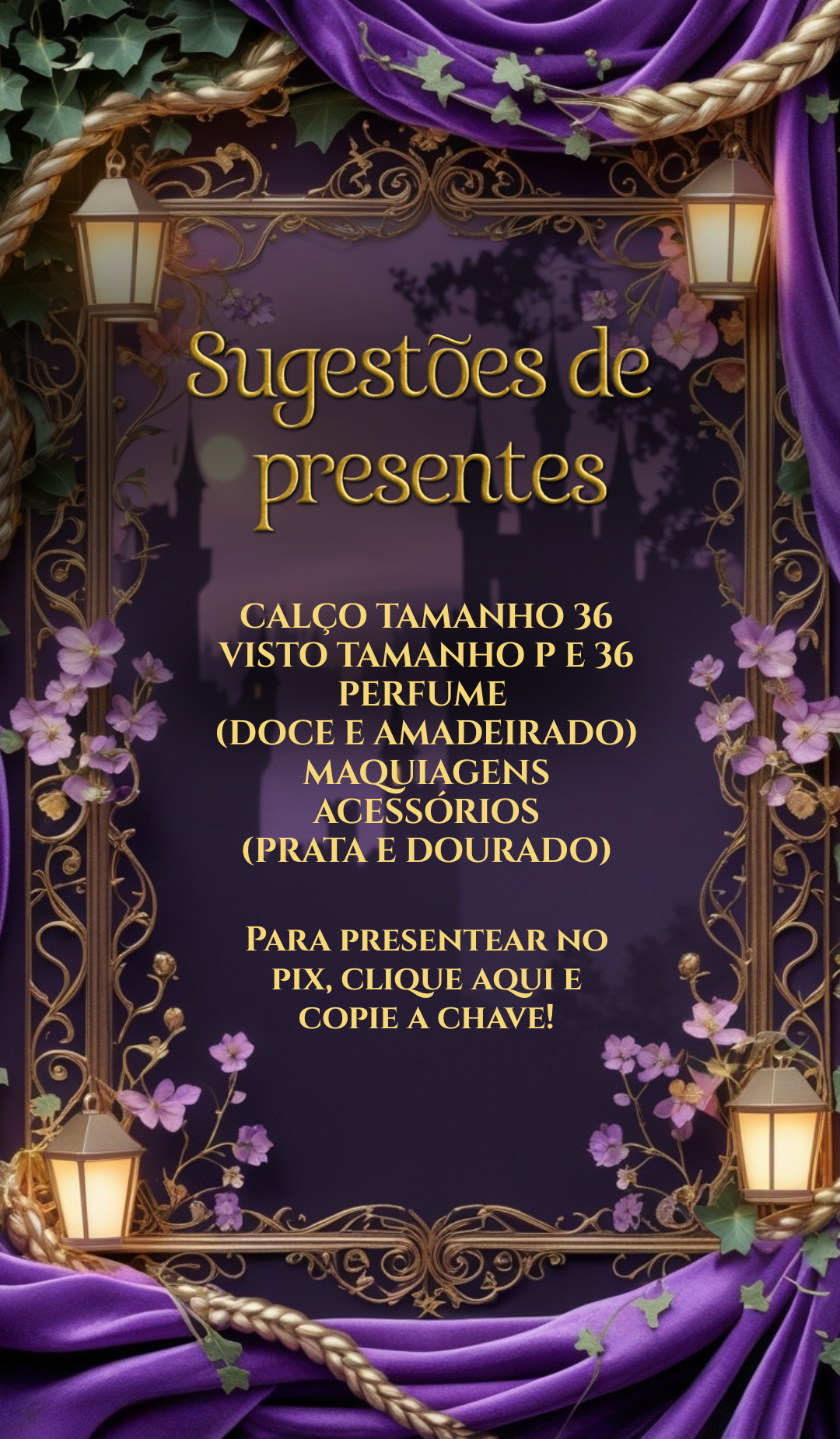 Sugestões de presente