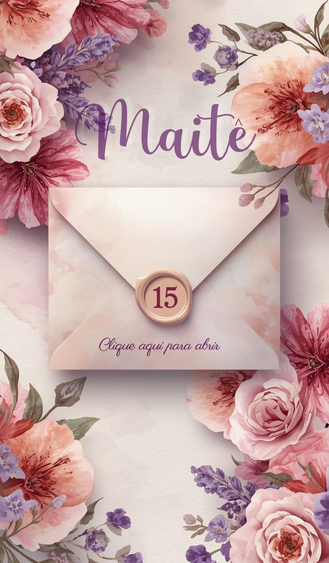 Capa do convite